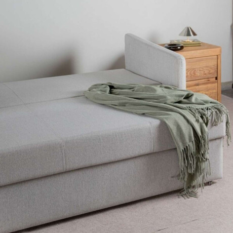 Sofá Cama Casal Beige/Gris