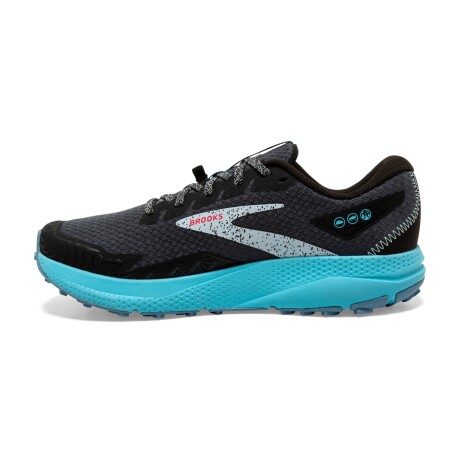 Championes Brooks de Dama - Divide 4 - 1203941B083 GREY/TURQUOISE