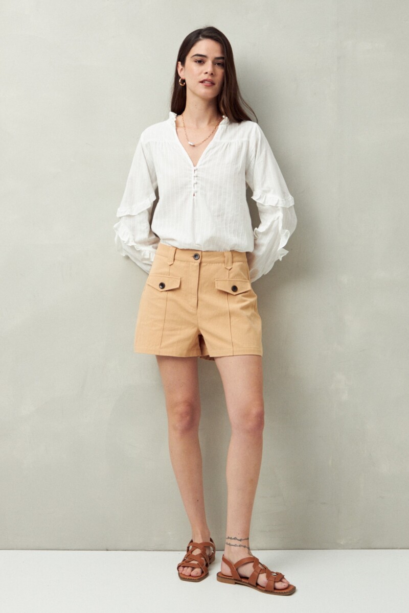 SHORT REESE Caramelo