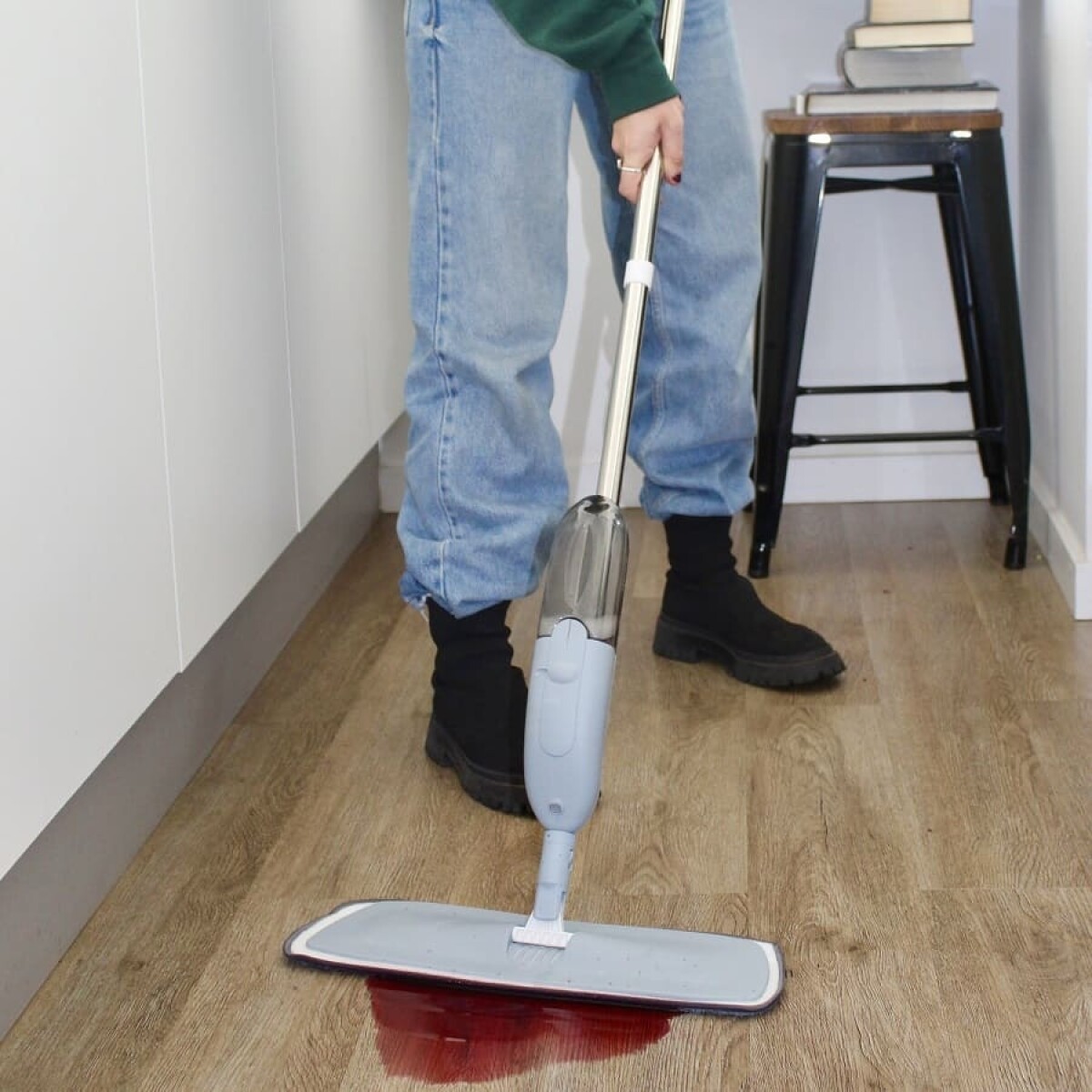Mopa fregona trapeador spray giratorio 