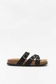 SANDALIA PADDOCK NATIS Negro