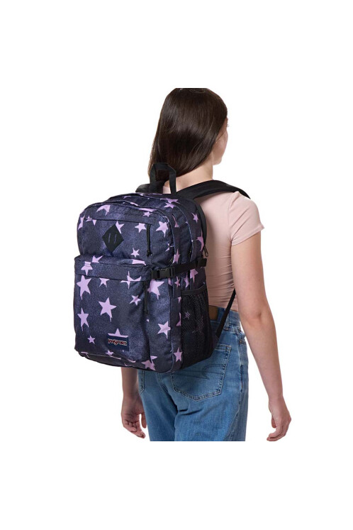 Main Campus Sprayed Stars Pastel Lilac