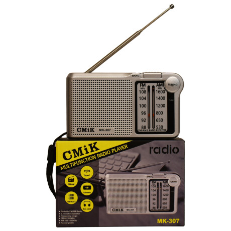 Radio CMIK AM/FM Liviana Recargable Funcional Radio Cmik Am/fm Liviana Recargable Funcional