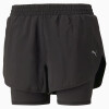 Run Favorite Woven Short W - Mujer Black