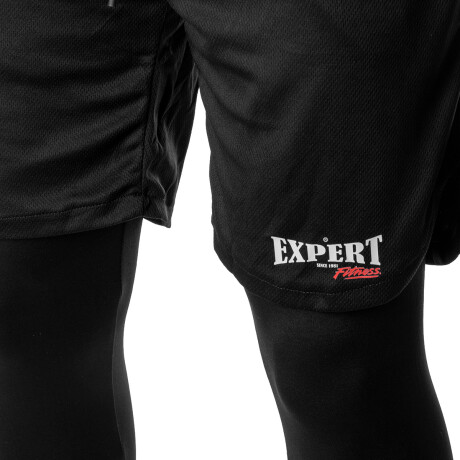 Short Deportivo Con Calza Corta Set X2 Entrenamiento - Negro — El