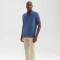 CAMISA POLO MM MASC AZUL MEDIO