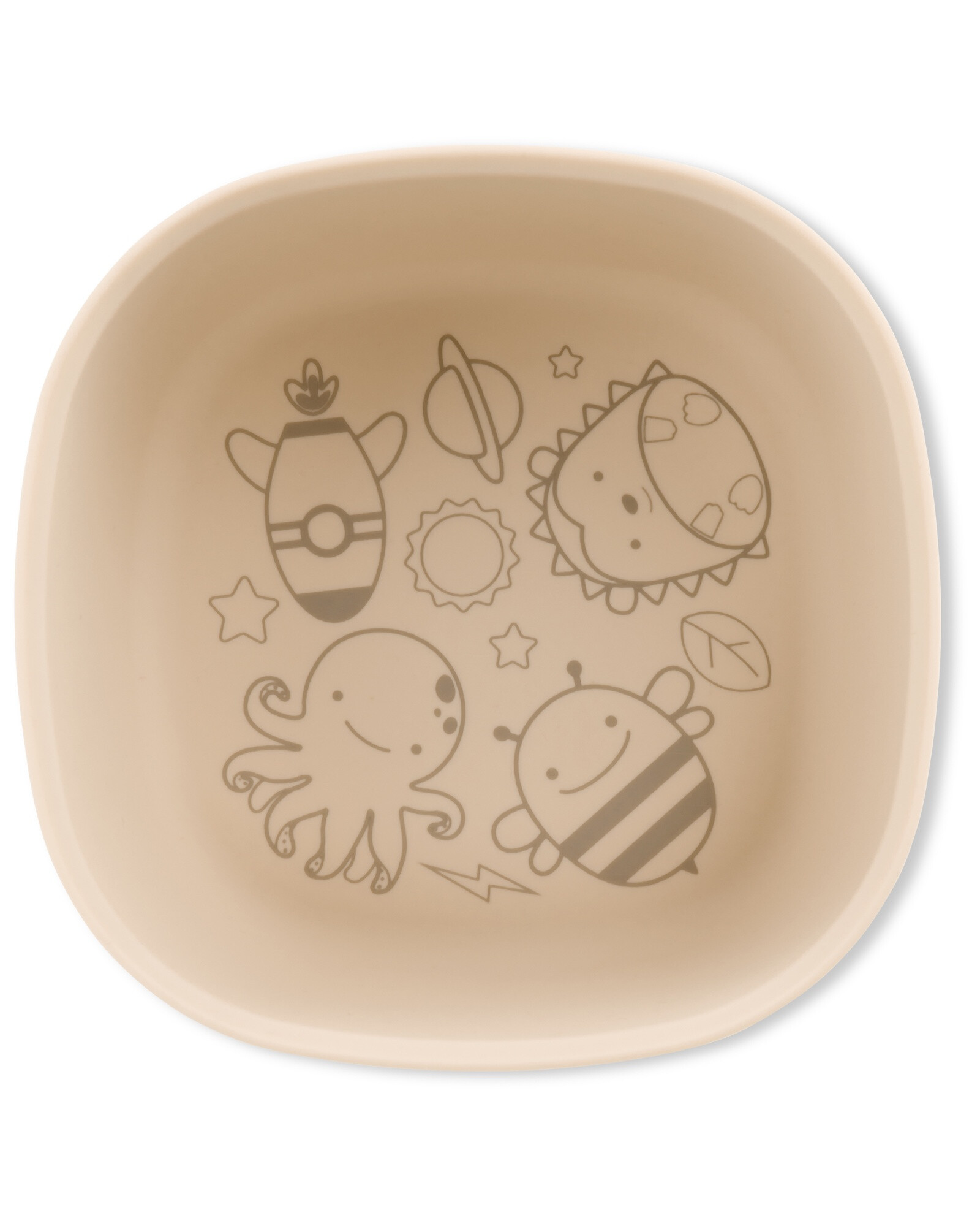 Bowl de silicona, beige Bowl de silicona, beige