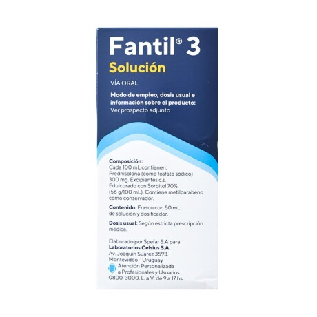 Fantil 3 Solución 50 Ml Suplemento Pediátrico Fantil 3 Solución 50 Ml Suplemento Pediátrico