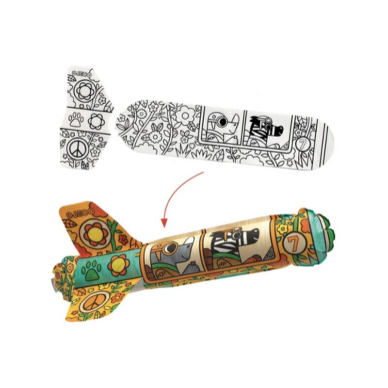 Set de manualidades para hacer cohetes Do it yourself Djeco 4+ Set De Manualidades Para Hacer Cohetes Do It Yourself Djeco 4+