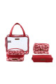 Set Necessaire Oreiro Bordeaux