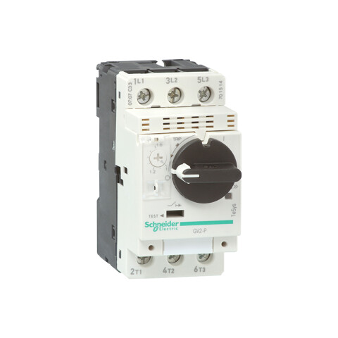 Guardamotor 3P DIN 0,4-0,63A mando rotativo GV2P TL2604