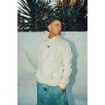 Hoodie Religión Crema
