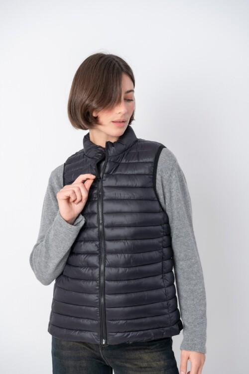 Chaleco nylon Negro