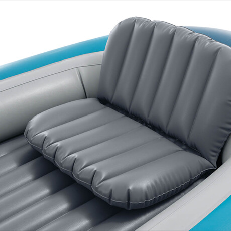 Bote Intex Gomón Inflable 5 Personas Remos Inflador 2
