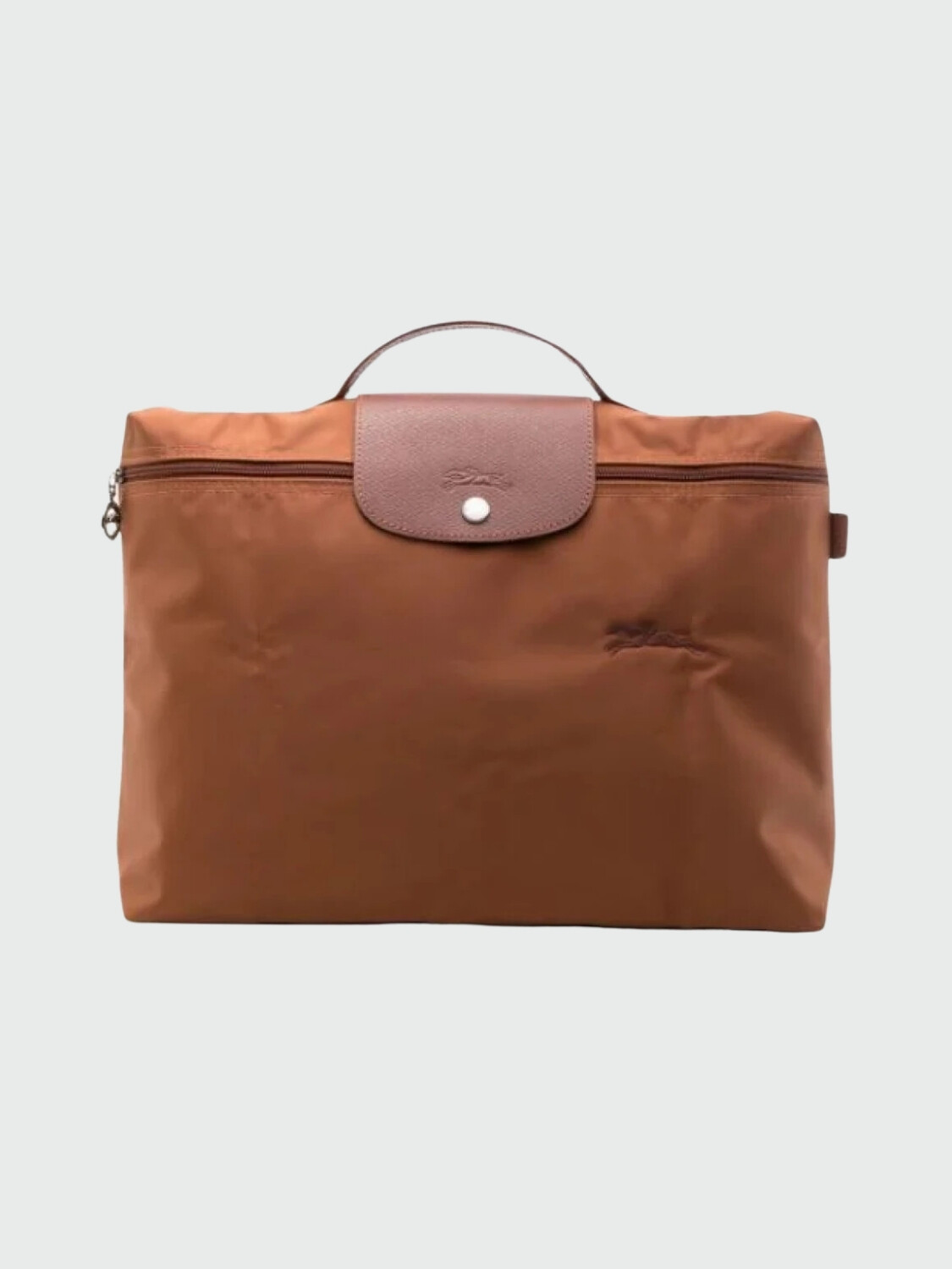Longchamp -Maletín Le pliage Green, plegable de nylon Marrón