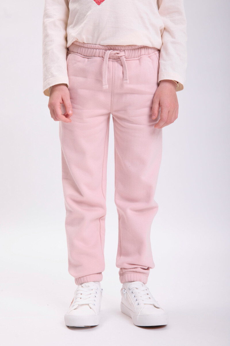 Pantalón deportivo jogger estampa Rosa Viejo