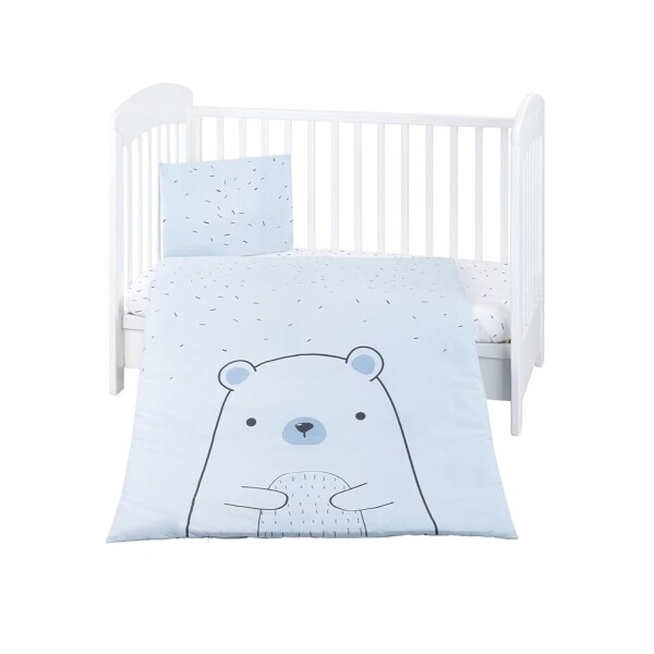 Set textil sabanas para cuna KIKKABOO 3pz bear Set textil sabanas para cuna KIKKABOO 3pz bear