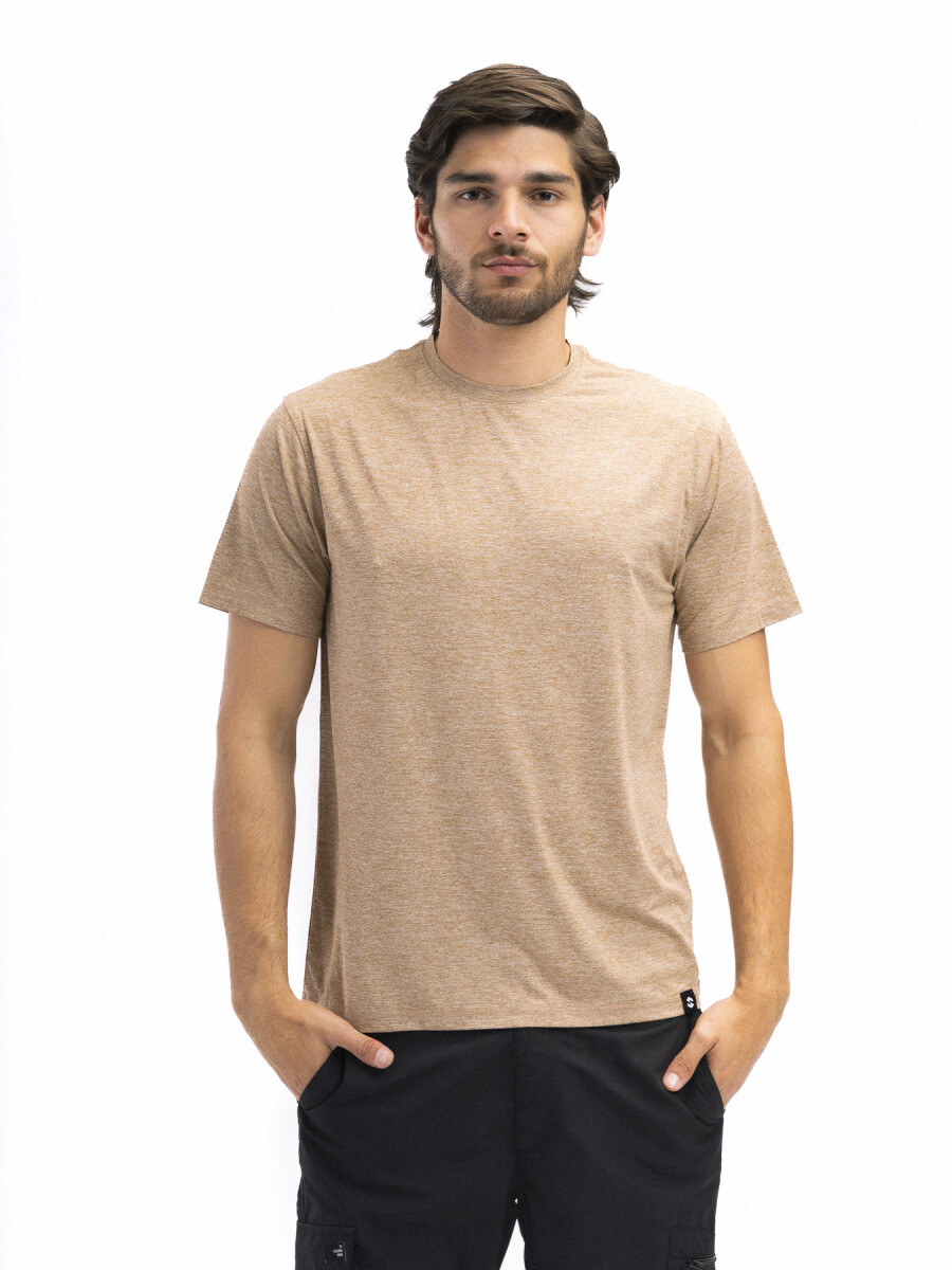 Remera Dry Fit Scandinavian - Tostado 