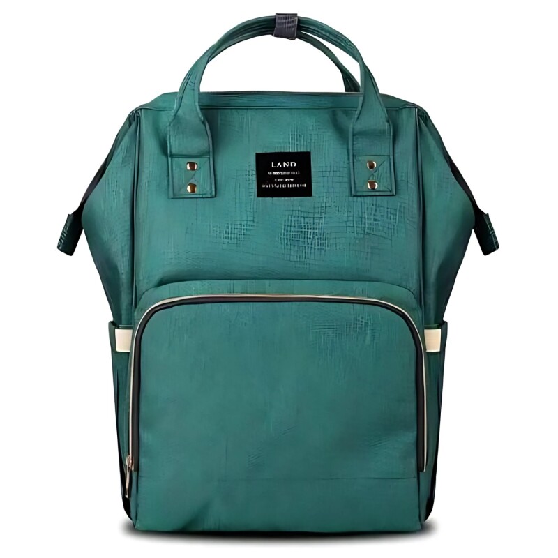 Bolso Mochila maternal Fashion Verde