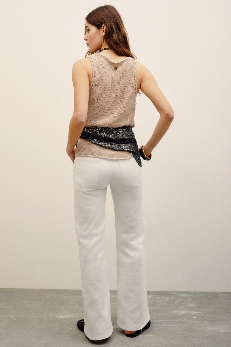 JEAN WEEKEND WHITE Blanco