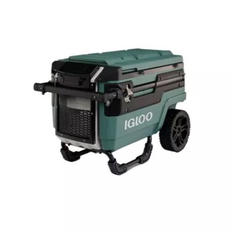 Conservadora Igloo 66 litros Trailmate Journey c/ ruedas Verde