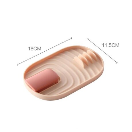 Soporte Utensilios / Posa Tapas Cocina Rosa Soporte Utensilios / Posa Tapas Cocina Rosa