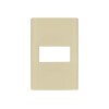 PLACA REGGIO UP C/BASTIDOR 1 MOD MARFIL PLACA REGGIO UP C/BASTIDOR 1 MOD MARFIL