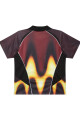 OBEY BLURRED SOCCER JERSEY Bordo