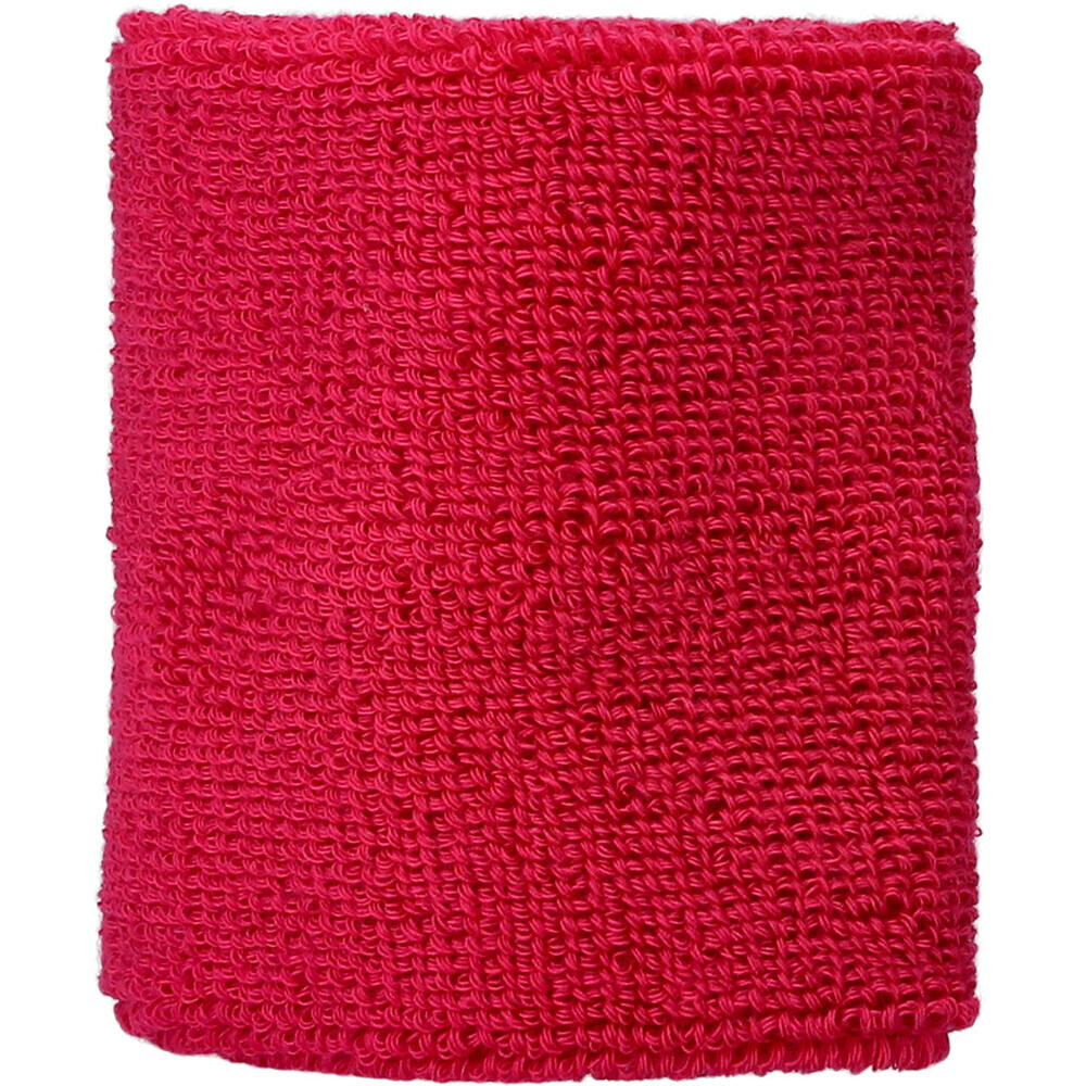 Muñequeras Tenis Wrist Band Pair Unisex Bright Rose