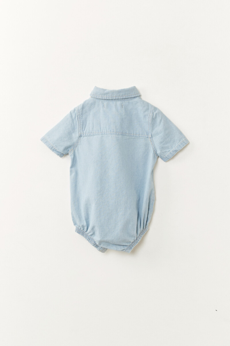 Body camisero Celeste