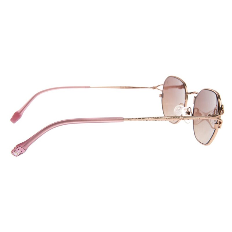 Lentes de Sol Ursinhos Carinhosos Redondo Gradiente Marón/rose