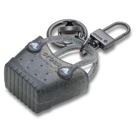 Llavero Crocs Tote Bag Charm Unisex Black Glitter