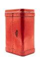 MATE CHARRUA YERBERO CUERO GRANDE ROJO