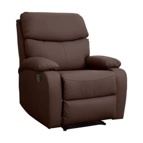 Sillón Reclinable 1 Cuerpo Marrón Sillón Reclinable 1 Cuerpo Marrón