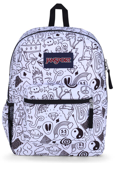 MOCHILA JANSPORT CROSS TOWN BROKEN BROADCAST