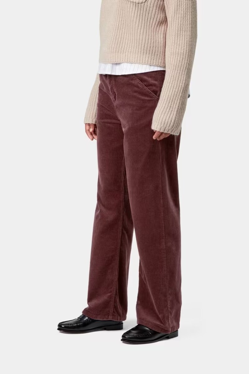 W' SIMPLE PANT Bordo