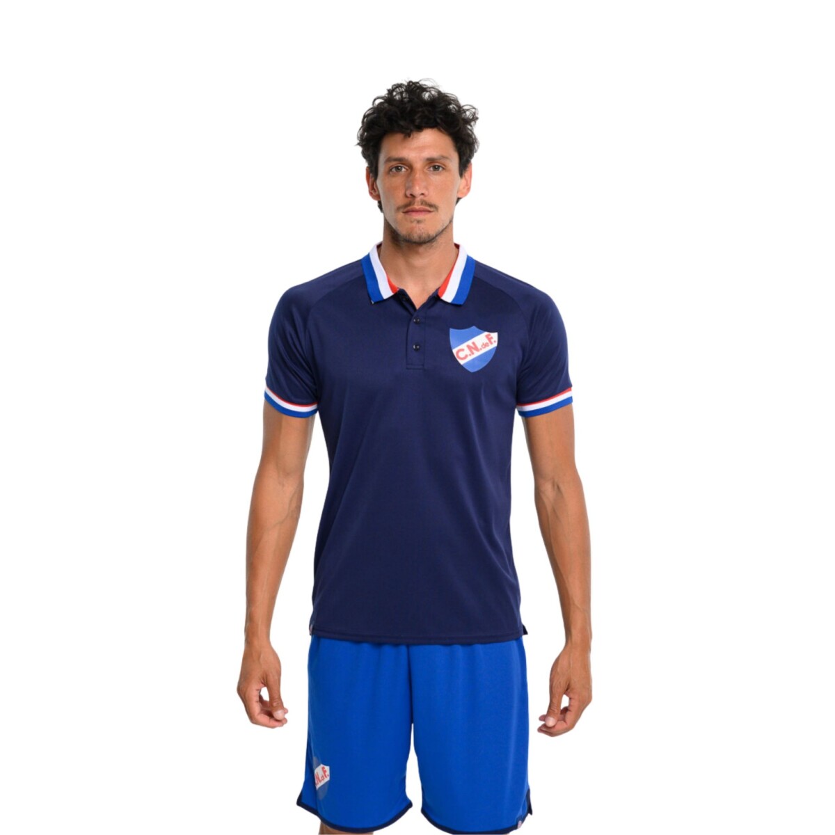 Remera Umbro Polo Nacional de Hombre - 40121708 - Marino-rojo 