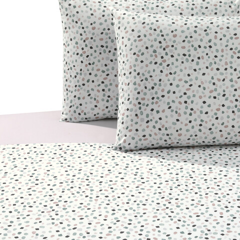 Juego Sábanas Queen Size Dohler 150 Hilos 100% Algodón SERENA