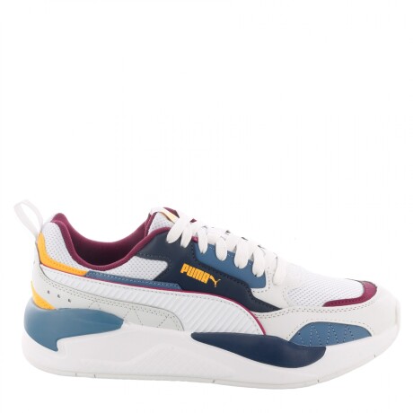 Championes de Hombre Puma X-Ray 2 Square Blanco - Azul - Bordó