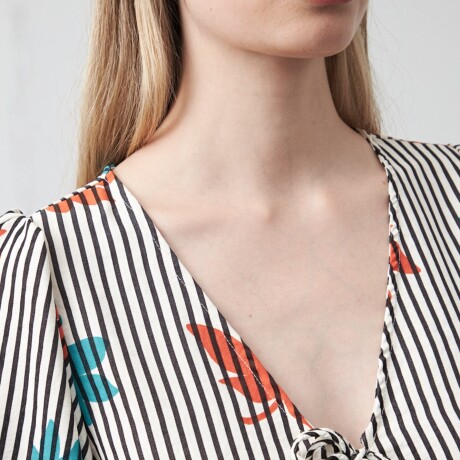 CAMISA PISTACHO Rayas