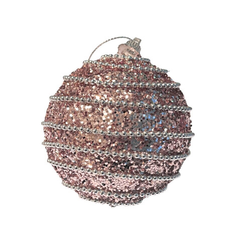 Esfera de Navidad Brillosa x3 Esfera de Navidad Brillosa x3