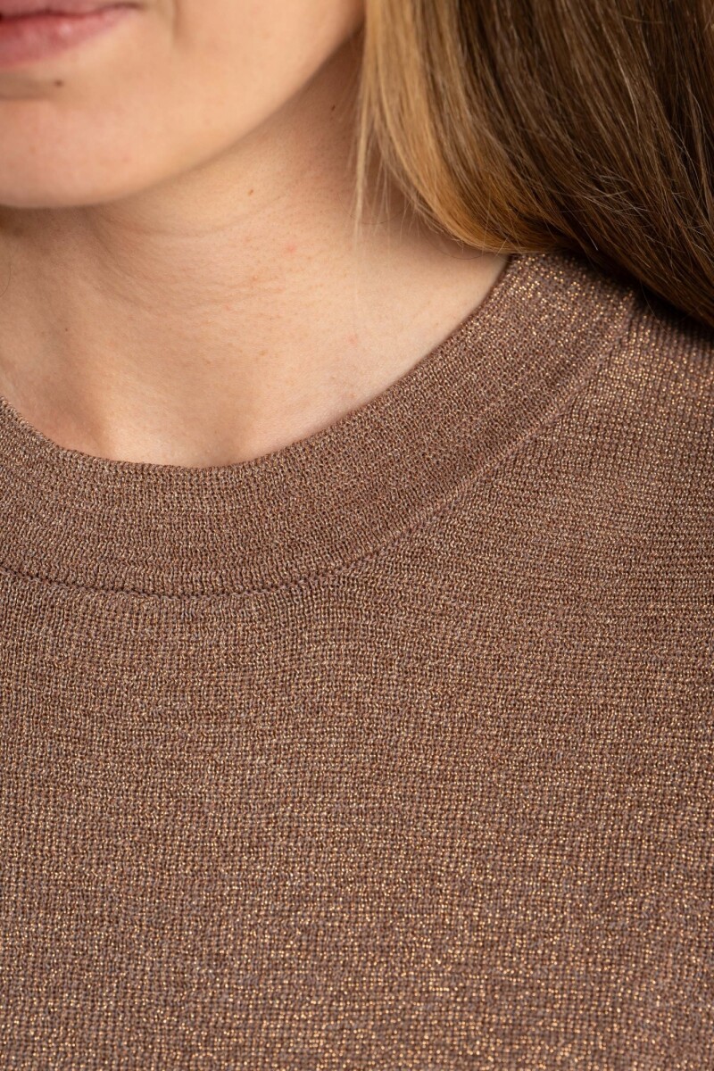 Sweater Algodon Manga Corta Arena