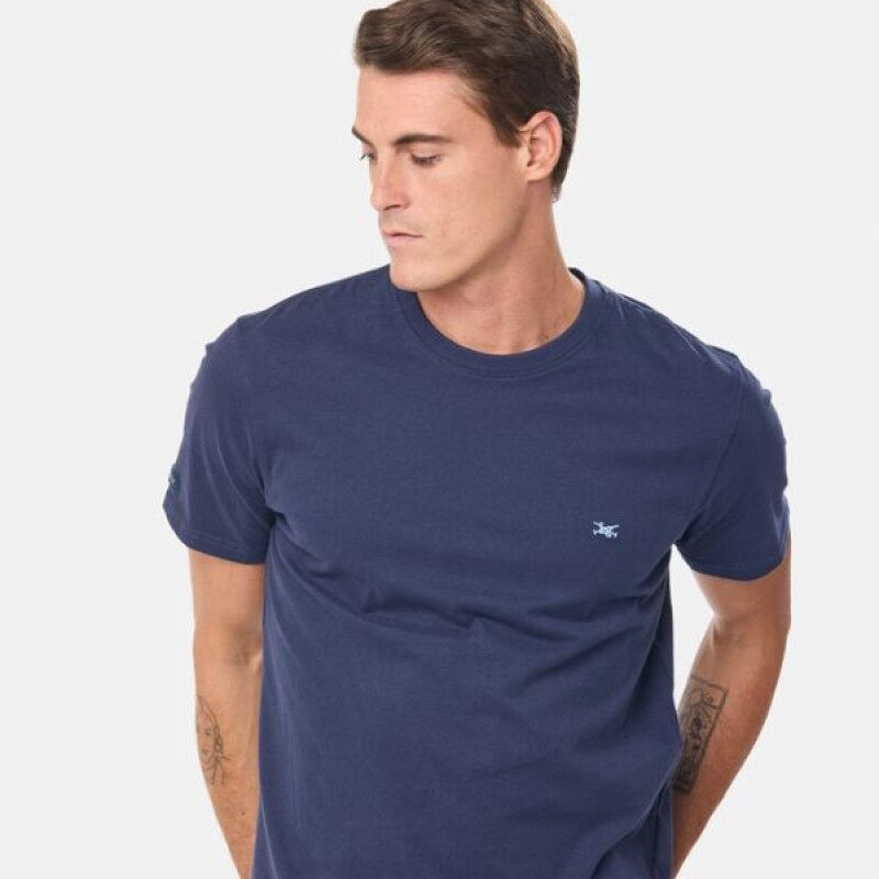 Remera Manga Corta Legacy Azul
