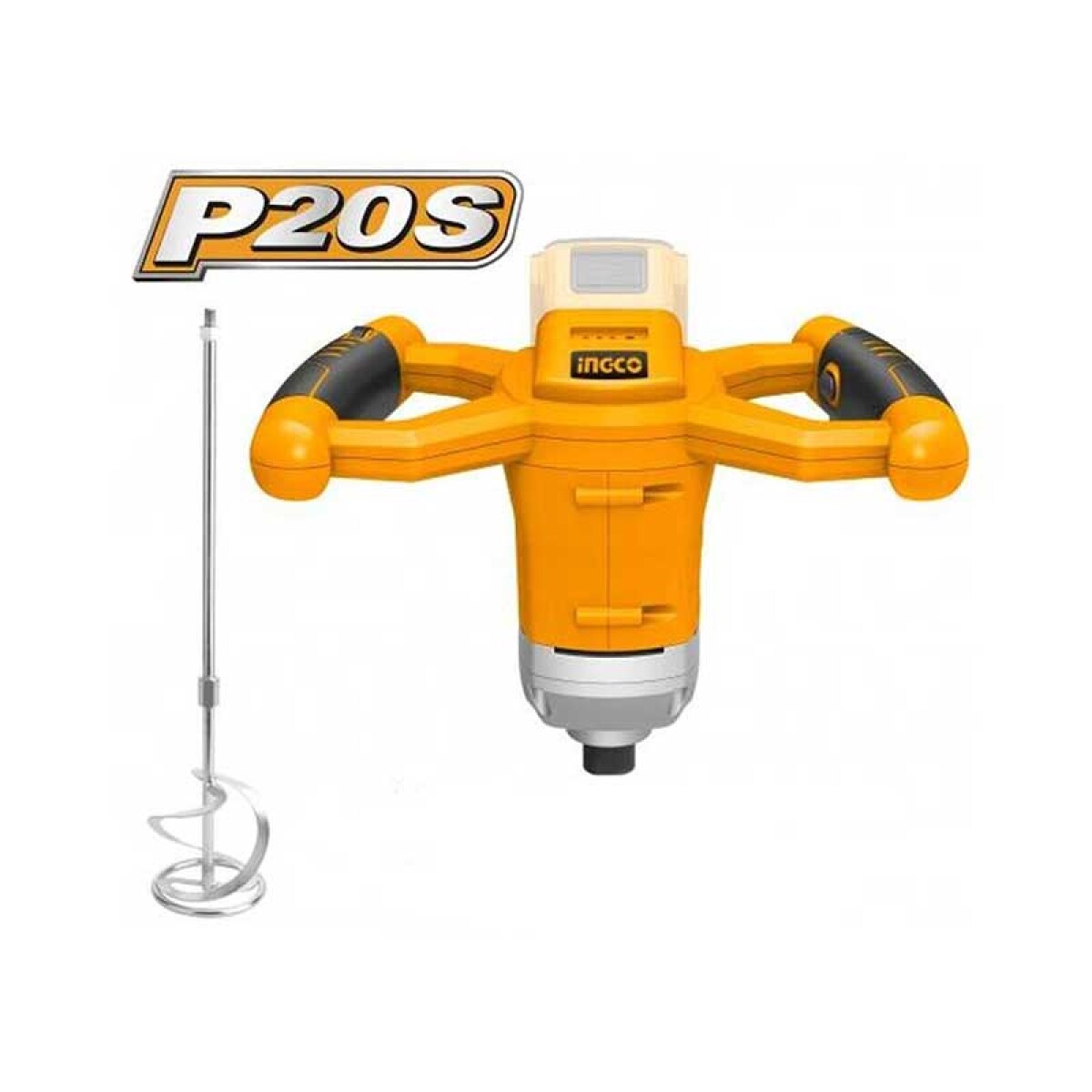 Mezclador pintura 20V sin bat. ni cargador - Ingco - ING0370 