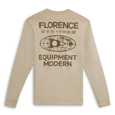Remera Florence Decal Beige
