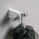 PERCHA DOBLE METAL BAI ACCESORIOS DE BAÑO CROMO