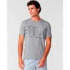 Camiseta Manga Corta para Hombre Fila Comfort Gris Camiseta Manga Corta para Hombre Fila Comfort Gris