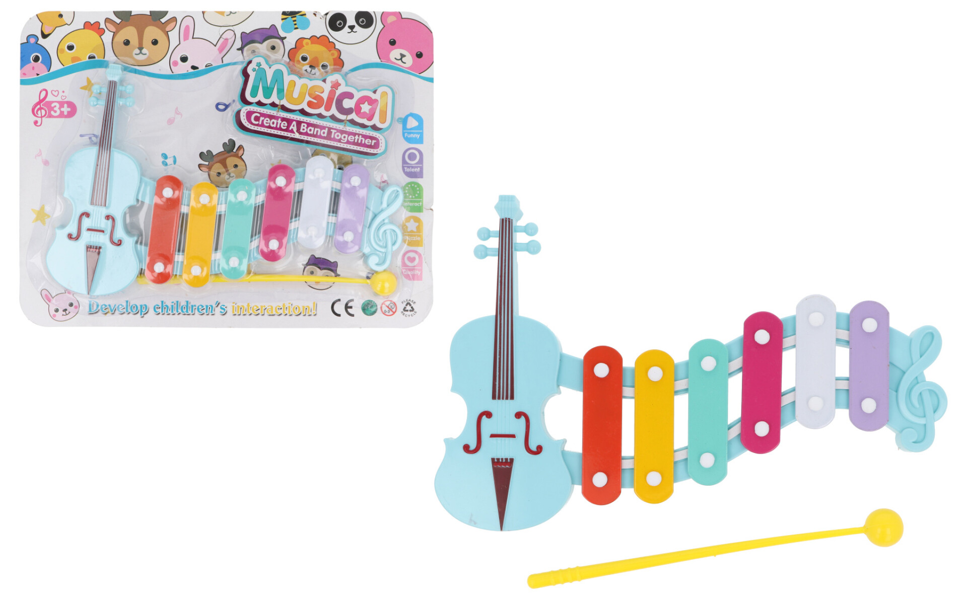 Xifolon de plastico Violin 