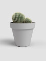 MACETA CAPRI POT 30 GRIS CLARO