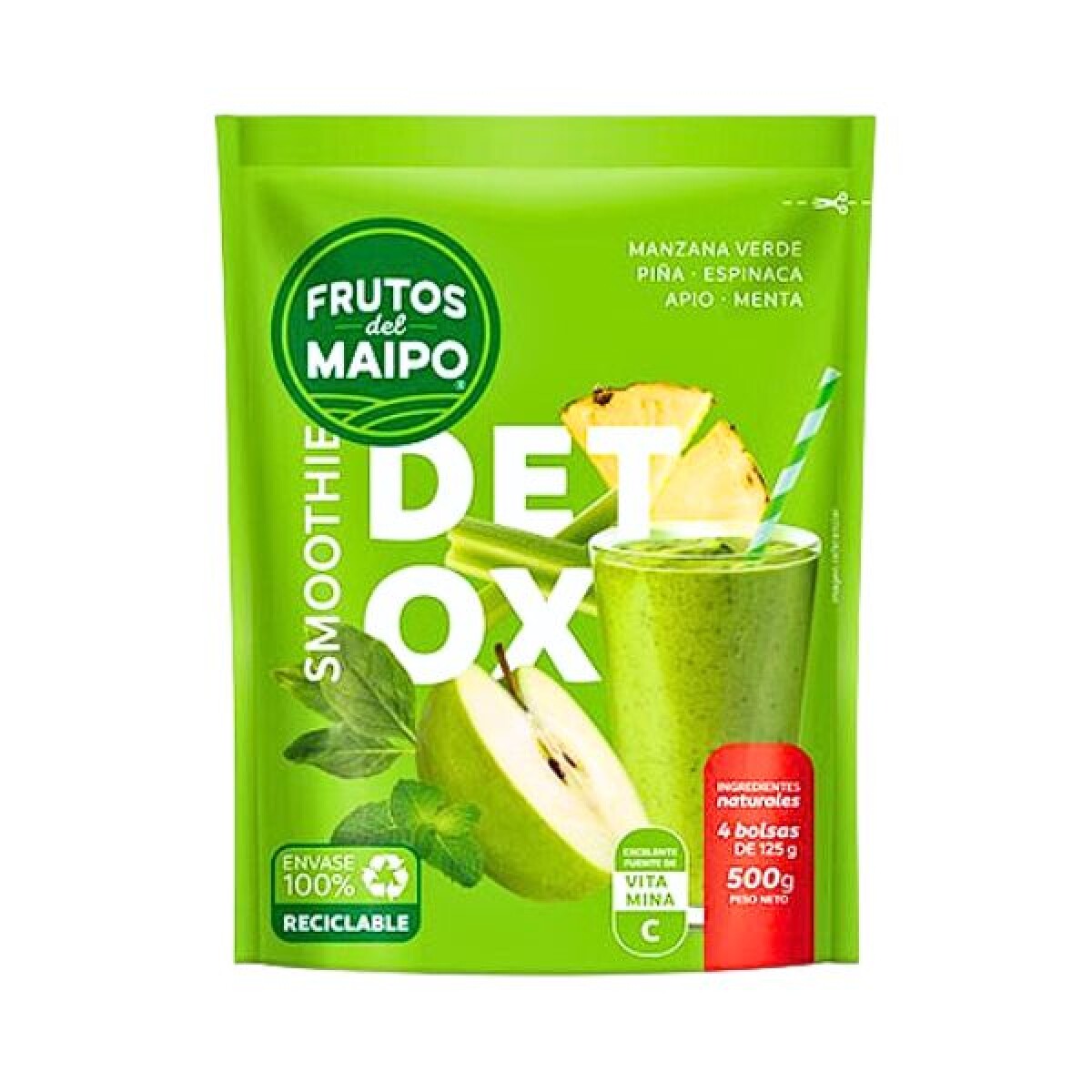 Smoothie Detox Frutos del Maipo - 500 gr 